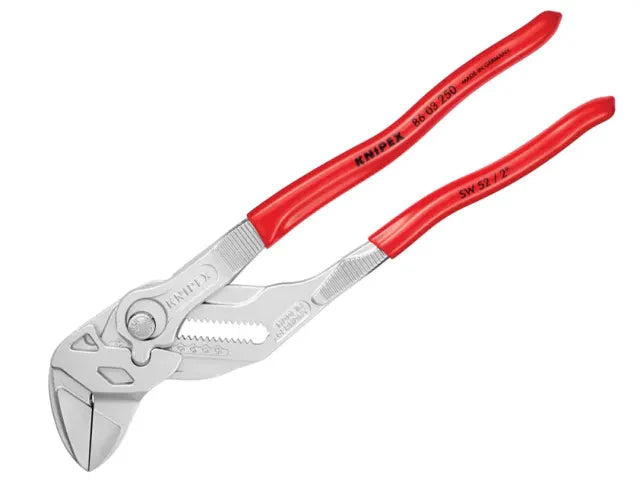 Knipex Pliers Wrench 250mm PVC Grip Adjustable Tool for Gripping and Bending