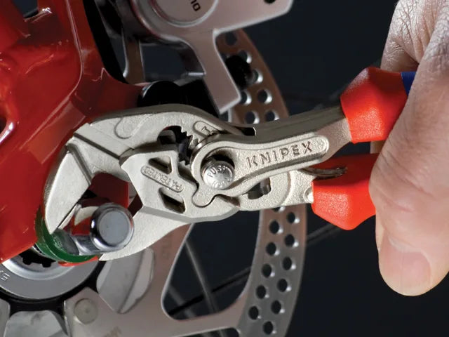 Knipex Pliers Wrench 250mm PVC Grip Adjustable Tool for Gripping and Bending