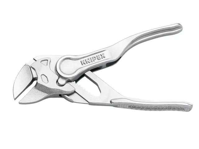 Knipex XS Pliers Wrench 100mm Compact Design Smooth Jaws - Precision Work
