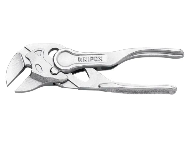 Knipex XS Pliers Wrench 100mm Compact Design Smooth Jaws - Precision Work