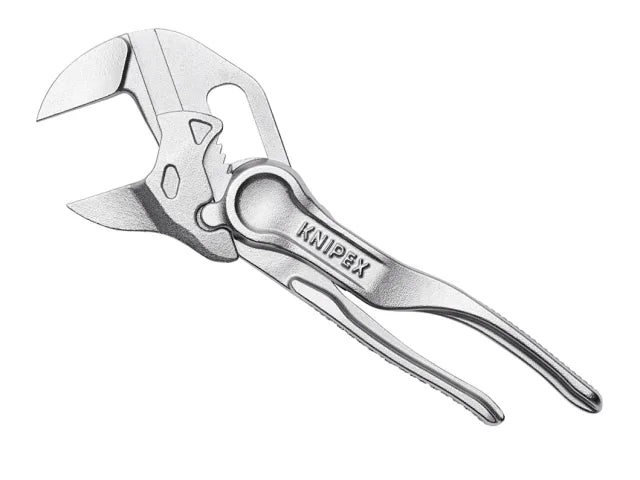 Knipex XS Pliers Wrench 100mm Compact Design Smooth Jaws - Precision Work