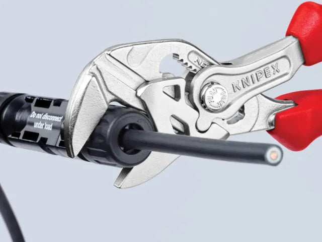 Knipex 86 05 Pliers Wrench 150mm Multi-Component Grip Adjustable 27mm