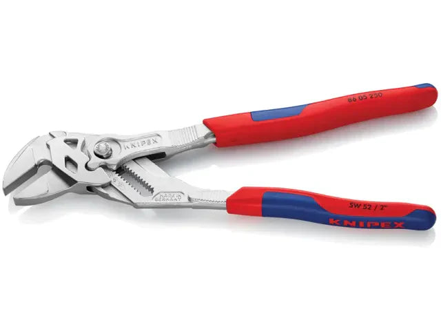 Knipex 250mm Pliers Wrench Multi-Component Grip Adjustable 52mm Capacity