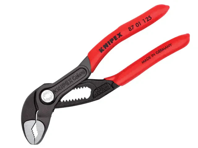 Knipex Cobra Mini Water Pump Pliers 125mm PVC Grip Adjustable Durable Tools