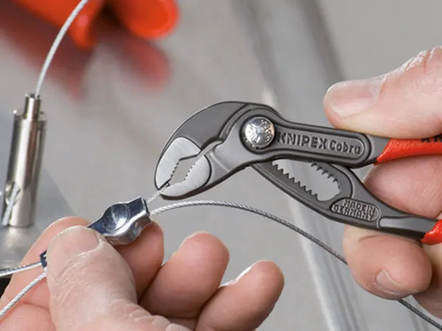 Knipex Cobra Mini Water Pump Pliers 125mm PVC Grip Adjustable Durable Tools