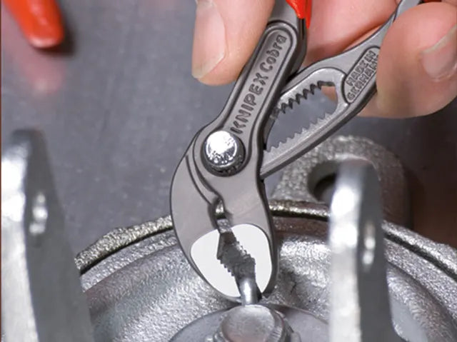 Knipex Cobra Mini Water Pump Pliers 125mm PVC Grip Adjustable Durable Tools