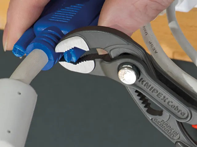Knipex Cobra Mini Water Pump Pliers 125mm PVC Grip Adjustable Durable Tools