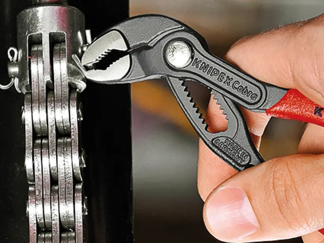 Knipex Cobra Mini Water Pump Pliers 125mm PVC Grip Adjustable Durable Tools