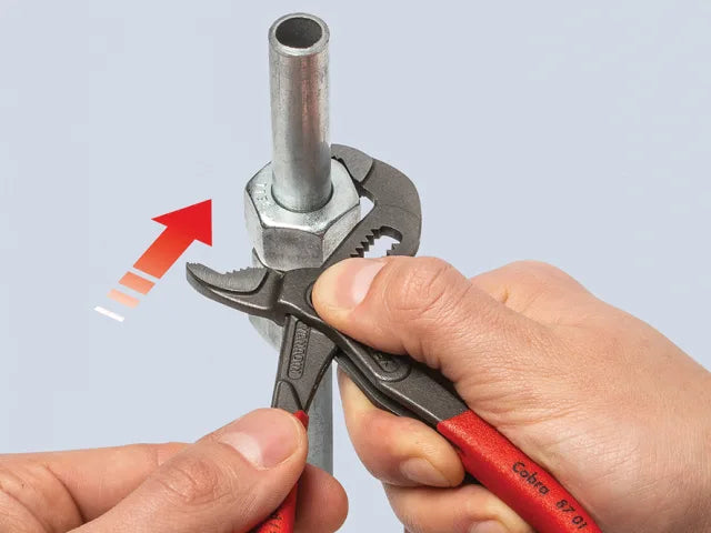 Knipex Cobra Water Pump Pliers 150mm PVC Grip Adjustable Self-Locking