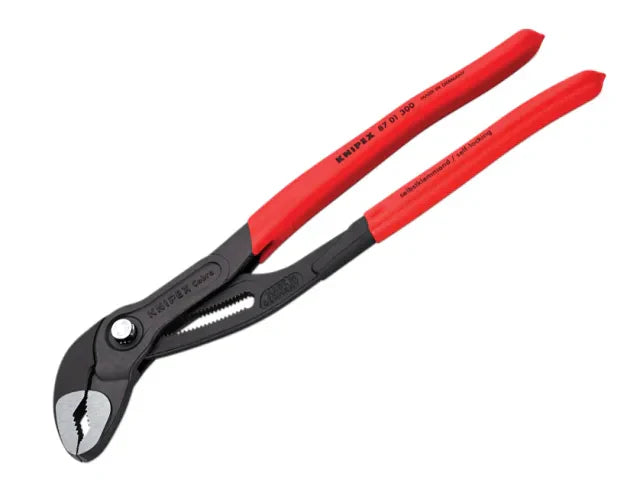 Knipex Cobra Water Pump Pliers 300mm PVC Grip Adjustable Self-Locking