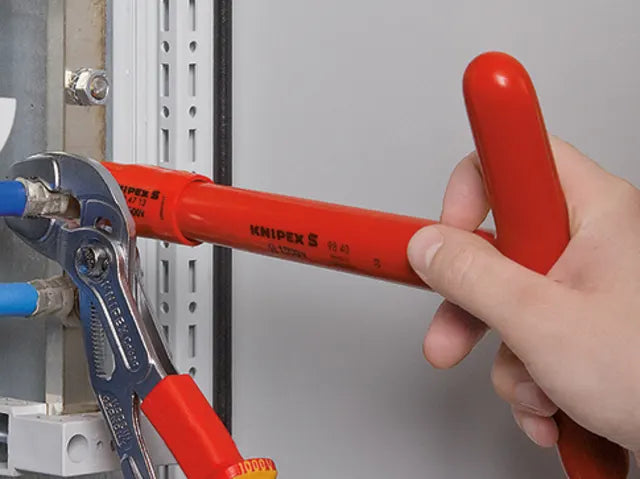 Knipex VDE Cobra Water Pump Pliers 250mm Insulated 1000V Multi-Component Grips