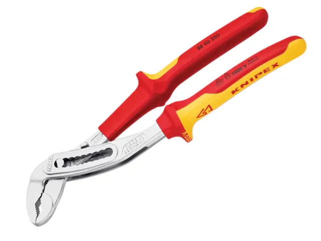 Knipex VDE Alligator Water Pump Pliers 250mm Insulated 1000V Chrome Vanadium