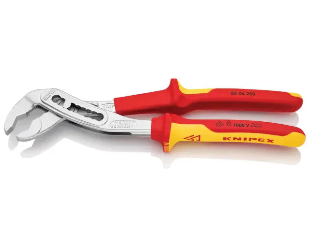 Knipex VDE Alligator Water Pump Pliers 250mm Insulated 1000V Chrome Vanadium