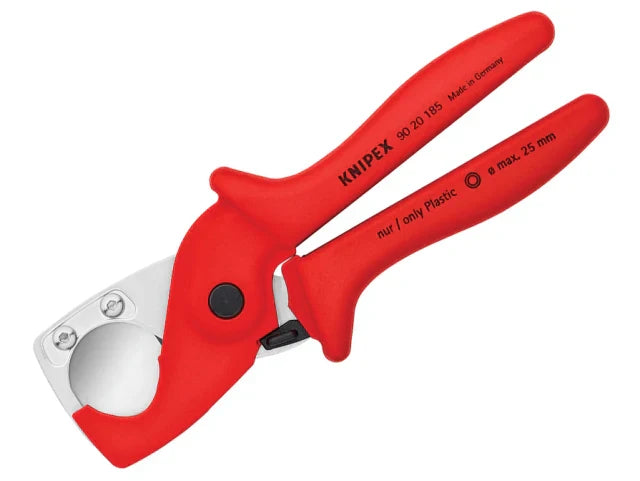 Knipex 90 20 Series Plastic Pipe Hose Cutter 25mm Durable Fibreglass Design