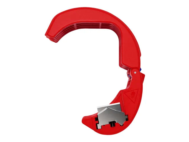 Knipex BiX Clever Pipe Cutter 72mm for HT Plastic Pipes and Sealing Sleeves