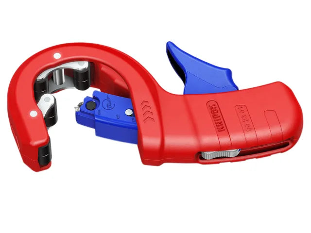 Knipex DP50 Plastic Pipe Cutter for 32-50mm Pipes with Replaceable Blade