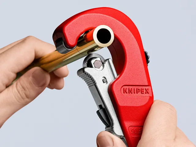 Knipex TubiX XL Pipe Cutter 6-35mm QuickLock Lightweight Aluminium Housing