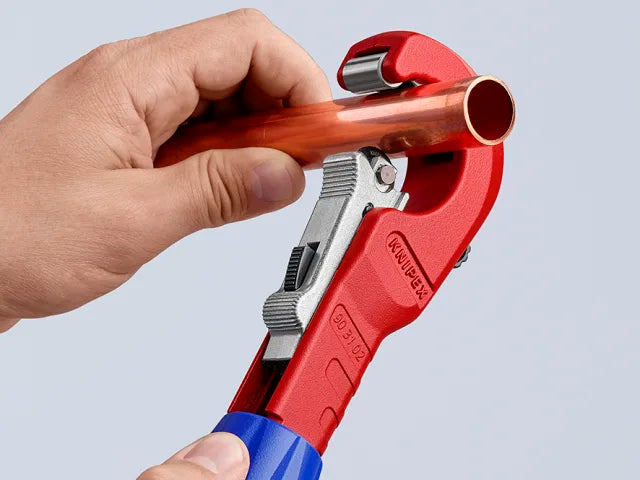 Knipex TubiX XL Pipe Cutter 6-35mm QuickLock Lightweight Aluminium Housing