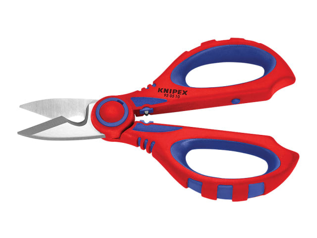 Knipex Electrician's Shears 160mm Stainless Steel Blades with Cable Cutter