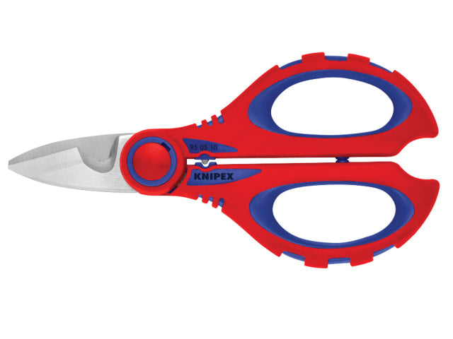 Knipex Electrician's Shears 160mm Stainless Steel Blades with Cable Cutter