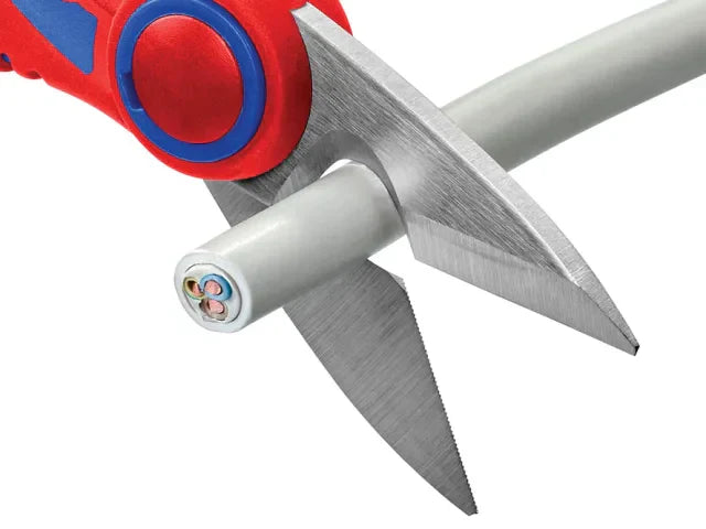 Knipex Electrician's Shears 160mm Stainless Steel Blades with Cable Cutter