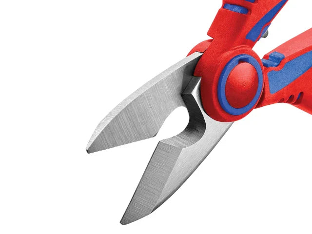 Knipex Electrician's Shears 160mm Stainless Steel Blades with Cable Cutter