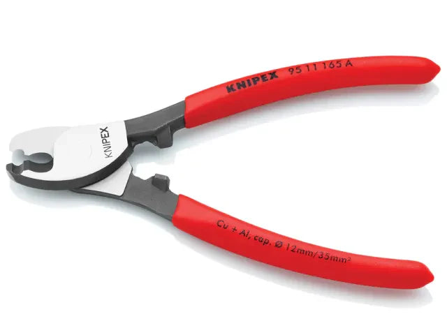 Knipex 95 Series Cable Shears 165mm PVC Grip Precision Cutting Tool