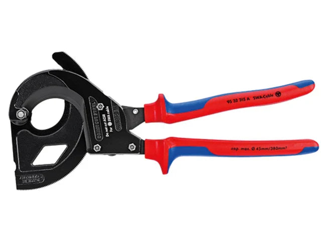 Knipex 95 32 315 Cable Cutters 315mm Steel Wire Armoured Compact Design