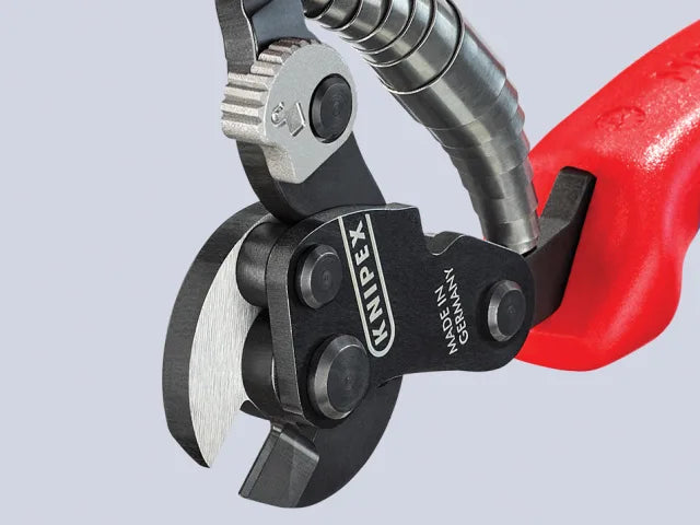 Knipex Wire Rope Cutters 160mm Multi-Component Grip Lightweight High Strength