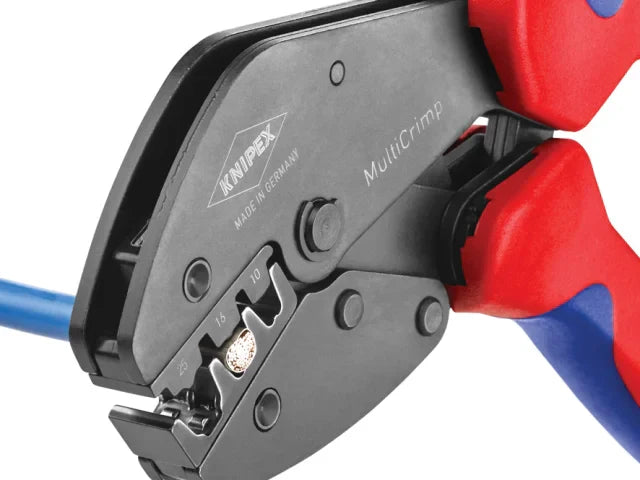 Knipex Multicrimp Pliers Set with 5 Quick Change Cartridges for Crimping