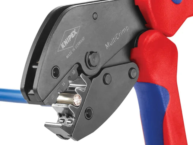 Knipex Multicrimp Pliers Set with 5 Quick Change Cartridges for Crimping