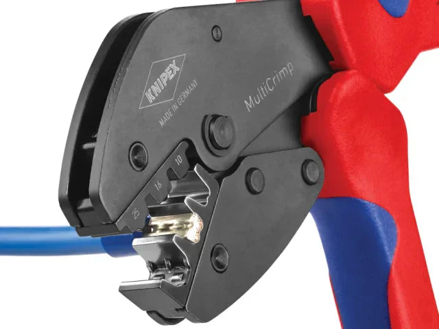 Knipex Multicrimp Pliers Set with 5 Quick Change Cartridges for Crimping
