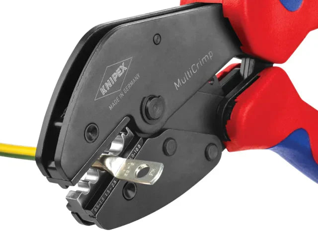 Knipex Multicrimp Pliers Set with 5 Quick Change Cartridges for Crimping