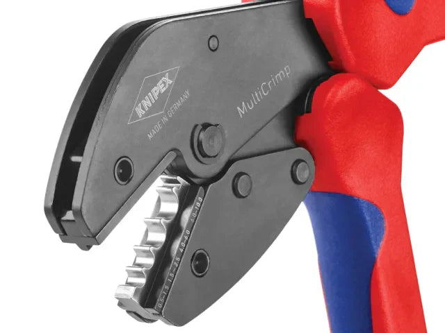 Knipex Multicrimp Pliers Set with 5 Quick Change Cartridges for Crimping