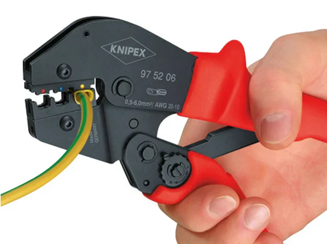 Knipex Crimping Pliers 250mm for Insulated Terminals & Plug Connectors
