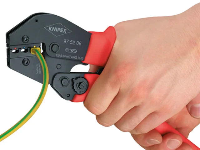 Knipex Crimping Pliers 250mm for Insulated Terminals & Plug Connectors