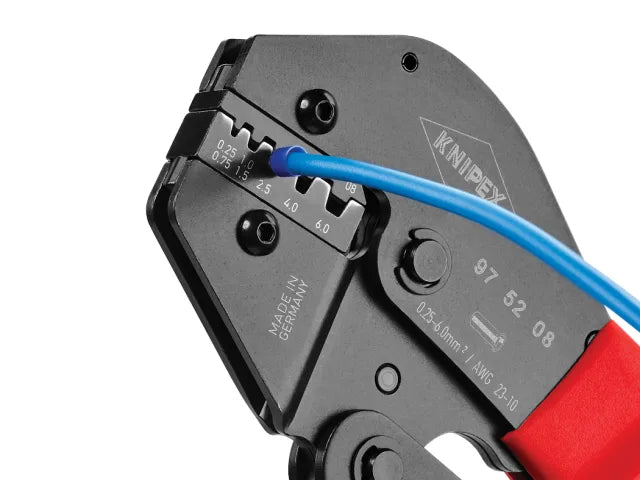 Knipex 250mm Crimping Pliers for Cable Links Ferrules Ergonomic Design