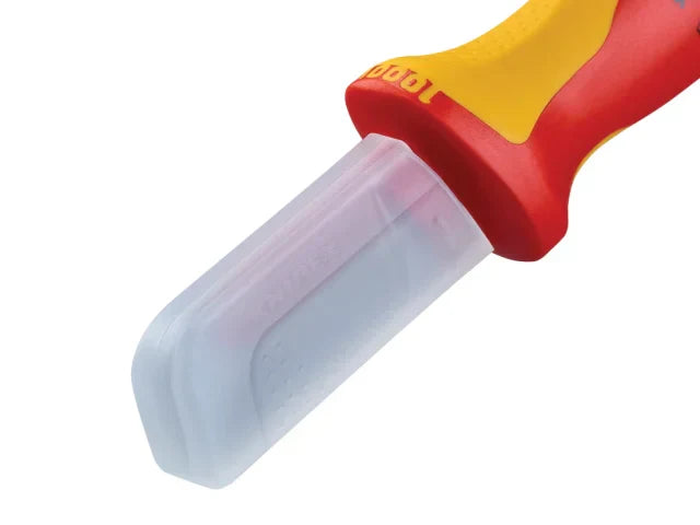 Knipex 98 54 VDE Cable Knife Insulated Blade Ergonomic Handle 50mm Blade Length