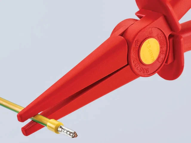 Knipex 220mm Long Nose Insulated Pliers Fibreglass Spark-Free 1000V