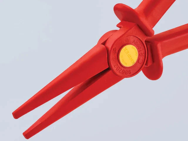 Knipex 220mm Long Nose Insulated Pliers Fibreglass Spark-Free 1000V