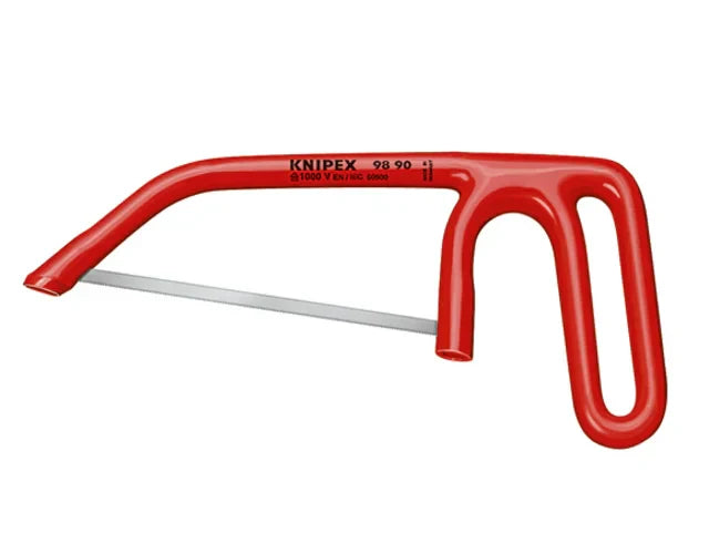Knipex Insulated Junior Hacksaw 150mm 6in 25 TPI All-Metal Frame EN60900