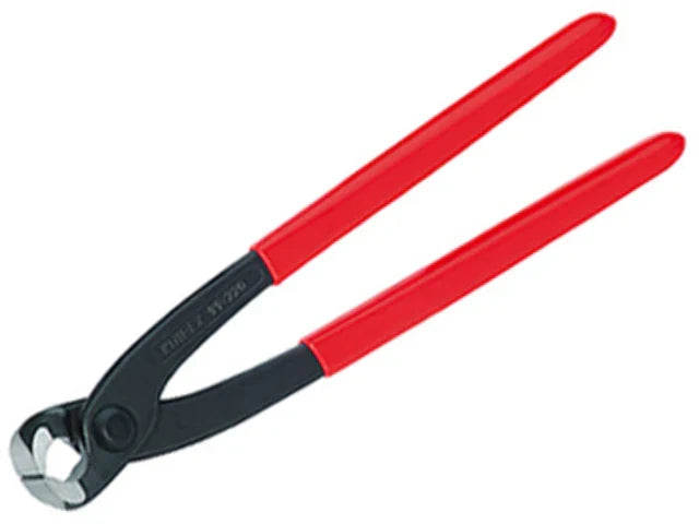 Knipex Concreter's Nipper Pliers 220mm PVC Grip Precision Cutting Tool