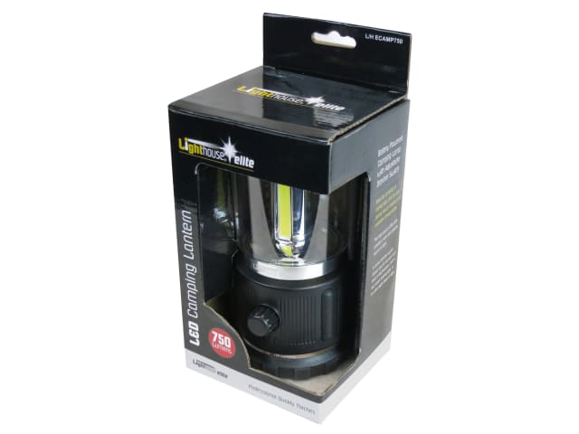 Lighthouse LED Elite Camping Lantern 750 Lumen with Dimmer and Handle