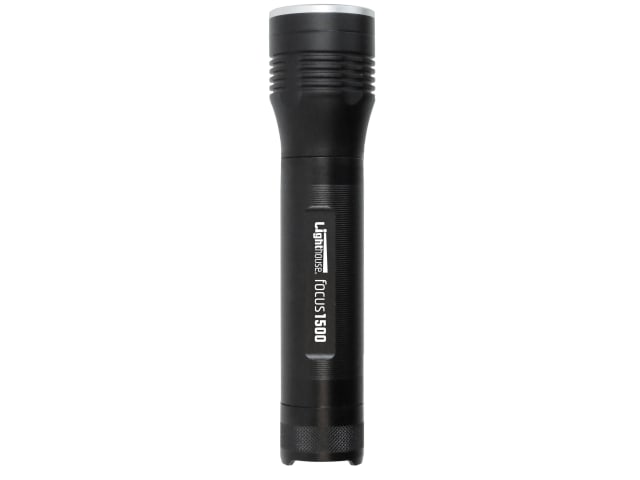 Lighthouse Elite Focus1500 LED Torch 1500 Lumens Waterproof 10 Hour Runtime