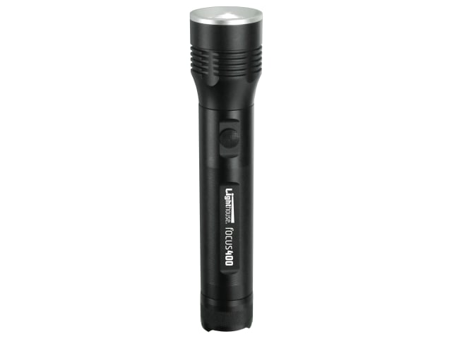 Lighthouse Elite Focus400 LED Torch 400 Lumens Waterproof 3 Modes 100m Beam