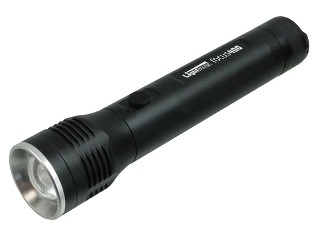 Lighthouse Elite Focus400 LED Torch 400 Lumens Waterproof 3 Modes 100m Beam