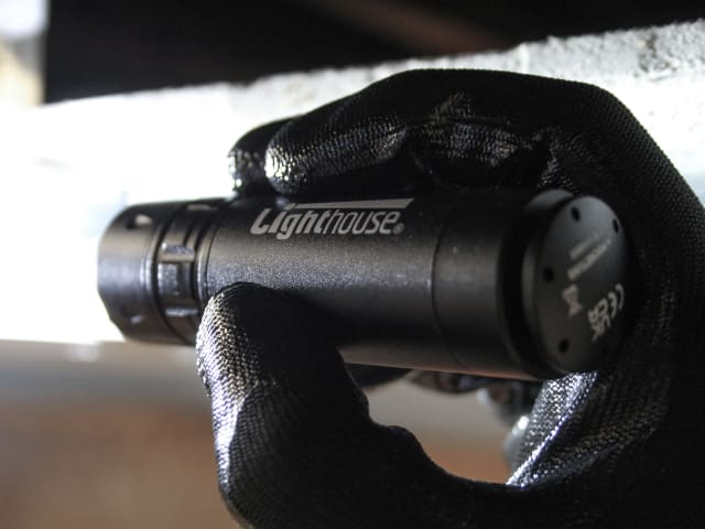 Lighthouse Rechargeable LED Pocket Torch 120 Lumens Compact USB Charging