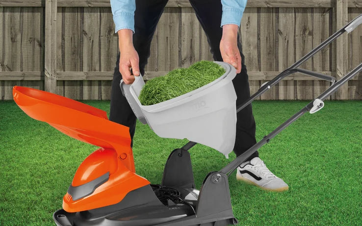 Flymo EasiGlide 300 Hover Collect Lawnmower 30cm 1800W for Small Lawns