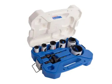 LENOX 7 Piece General Purpose Holesaw Set Bi-Metal SPEED SLOT with Case