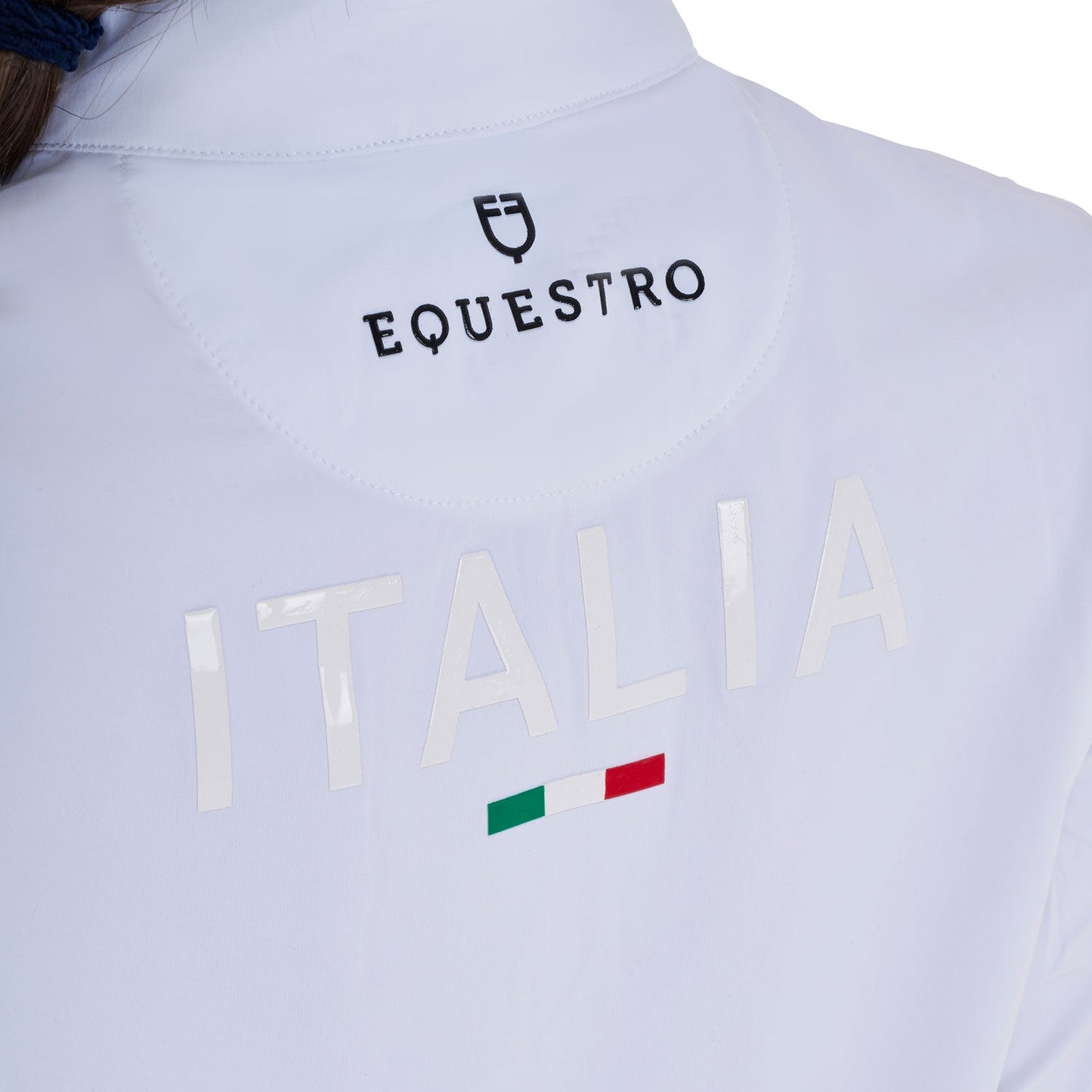 Equestro Girls' Long-Sleeved Competition Polo Shirt X Fise Training Wear